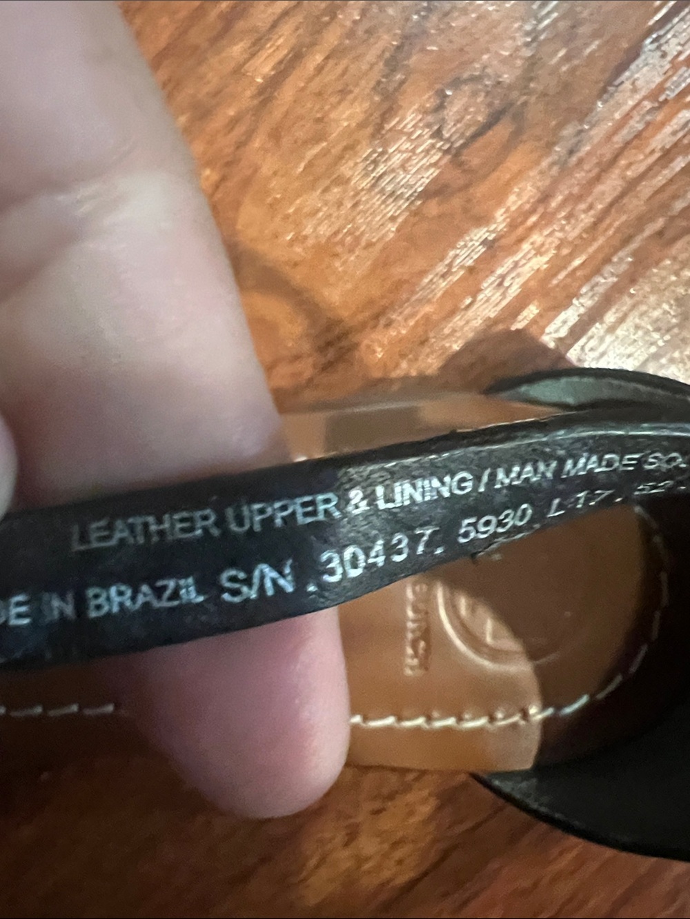 Tory Burch Black Leather sandals 9 1/2 - Picture 8 of 8